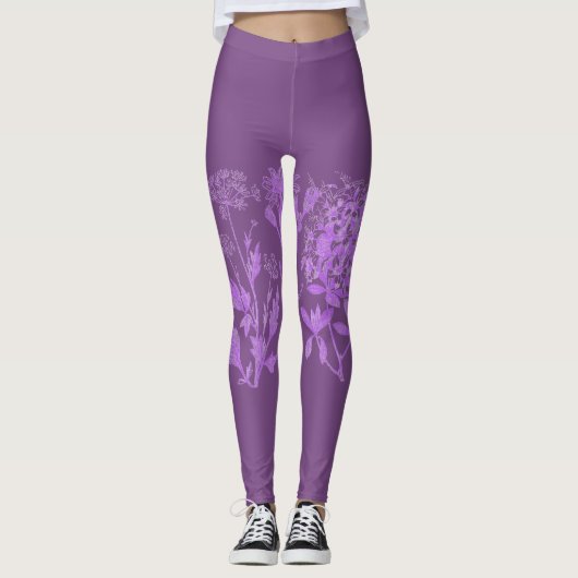 Herz Kraut-der KräuterschulLeggings Leggings (Vorderseite)