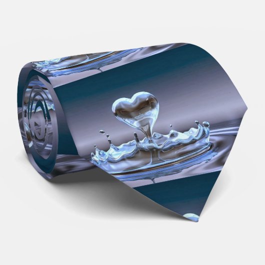 HERZ KRAWATTE (Gerollt)