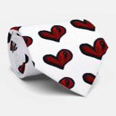 Herz Krawatte (Gerollt)
