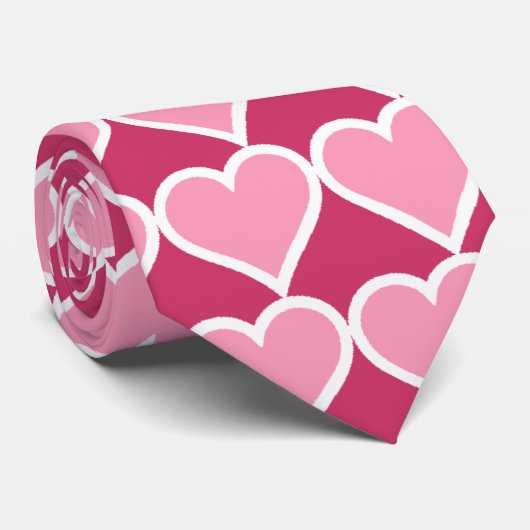 Herz-Krawatte Krawatte (Gerollt)