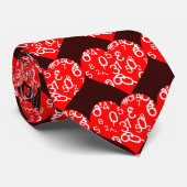 Herz-Krawatte Krawatte (Gerollt)