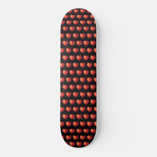 Herz-Kreislauf-Muster Skateboard (Vorderseite)