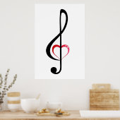 Herz-Kreislauf-Poster Poster (Küche)