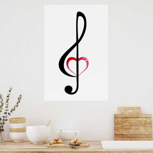 Herz-Kreislauf-Poster Poster (Küche)