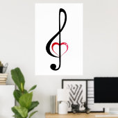 Herz-Kreislauf-Poster Poster (Heimbüro)