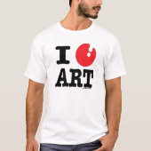 (Herz) Kunst I T-Shirt (Vorderseite)