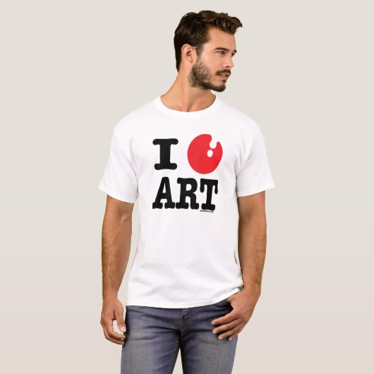 (Herz) Kunst I T-Shirt (Vorne ganz)