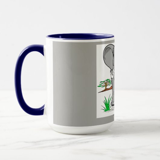 Herz-Kunst Tasse (Links)