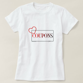 Herz-Kupon-T - Shirt