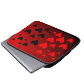 Herz Laptopschutzhülle (Vorne Knopf)
