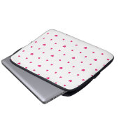 Herz Laptopschutzhülle (Vorne Knopf)