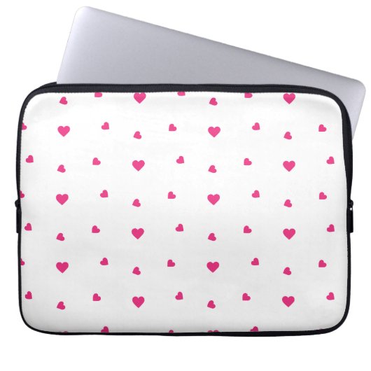 Herz Laptopschutzhülle (Vorderseite)