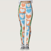 Herz Leggings (Vorderseite)