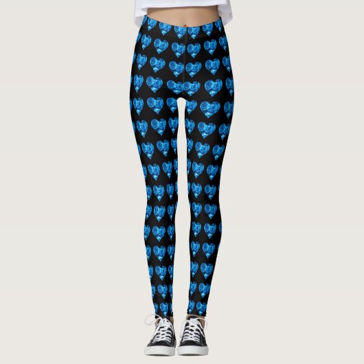 Herz Leggings (Vorderseite)