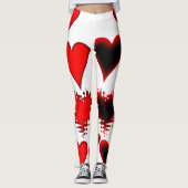 Herz Leggings (Vorderseite)