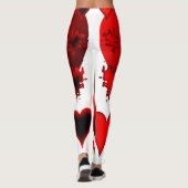 Herz Leggings (Rückseite)