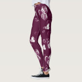 Herz Leggings moderne trendige Muster elegant (Links)