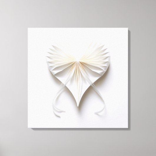 Herz Leinwanddruck (Vorderseite)