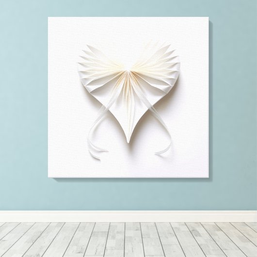 Herz Leinwanddruck (Insitu (Holzboden))