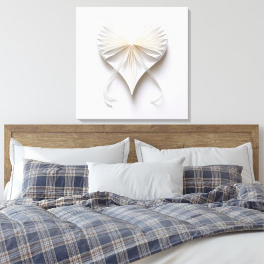 Herz Leinwanddruck (Insitu (Schlafzimmer))