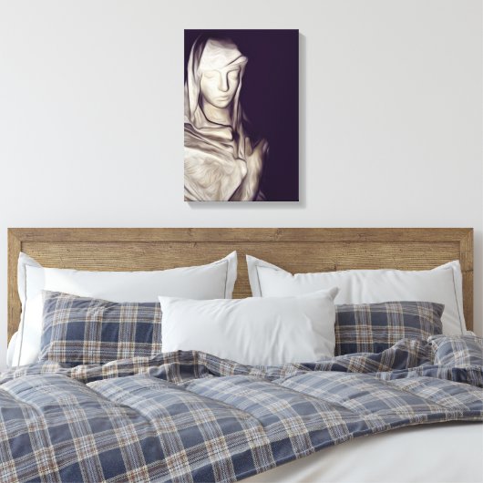 Herz Leinwanddruck (Insitu (Schlafzimmer))