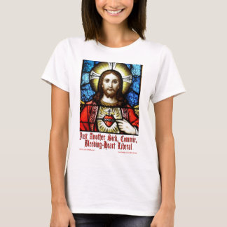 Herz-Liberaler Jesus T-Shirt