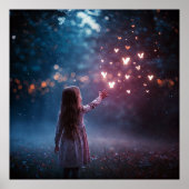 Herz-Licht Poster (Vorne)