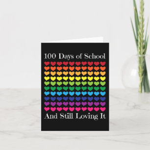 Herz Liebe 100 Tage Schullehrer Boy Girl Gi Karte