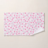 Herz Liebe Badetuch Set (Handtuch)