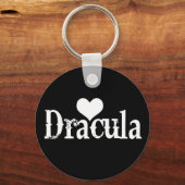 Herz (Liebe) Dracula Schlüsselanhänger (Vorderseite)