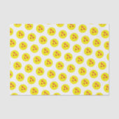 Herz Liebe Eyes Emoji Muster Seidenpapier (Vorderseite)