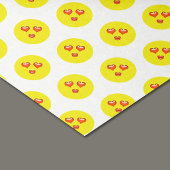 Herz Liebe Eyes Emoji Muster Seidenpapier