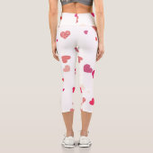 Herz - Liebe Hochwaisted Capris (Rückseite)