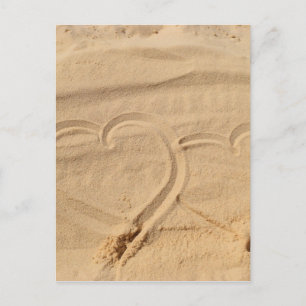 Herz Liebe individuell personalisieren Jahrestage Postkarte