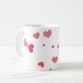 Herz - Liebe Kaffeetasse (Vorderseite Links)