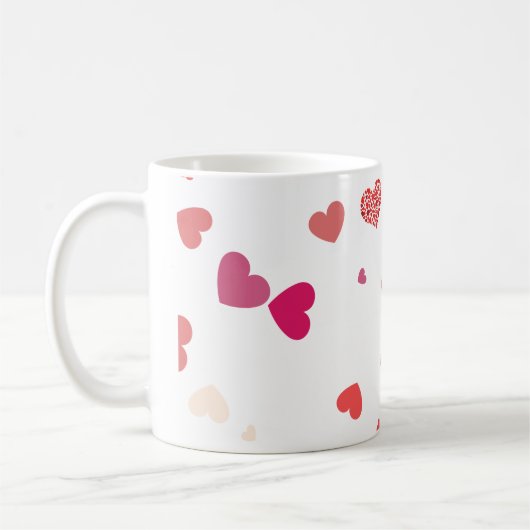 Herz - Liebe Kaffeetasse (Links)