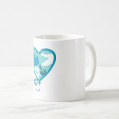 Herz-Liebe Kaffeetasse (VorderseiteRechts)
