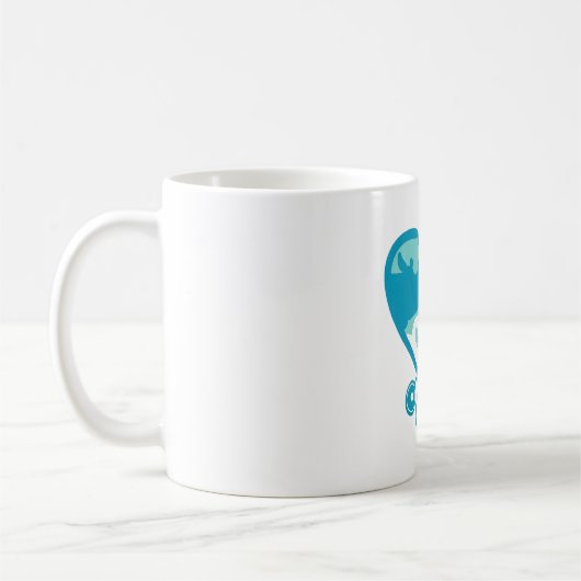 Herz-Liebe Kaffeetasse (Links)