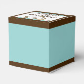 Herz-Liebe Knot Western Gastgeschenk Hochzeit Box Geschenkschachtel (Rückseite)