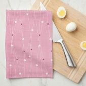 Herz & Liebe Küchentuch (Viertel Falte)