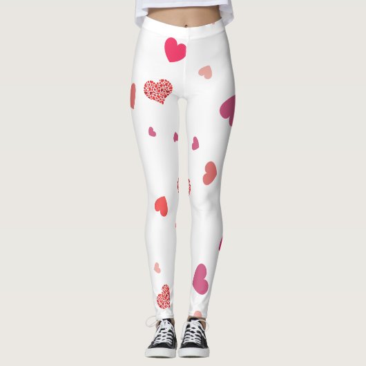 Herz - Liebe Leggings (Vorderseite)