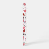 Herz-Liebe-Muster iPhone 16 Hülle (Linke Seite)