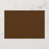 Herz-Liebe Nicht-Western-Hochzeitssteckkarte Begleitkarte (Rückseite)