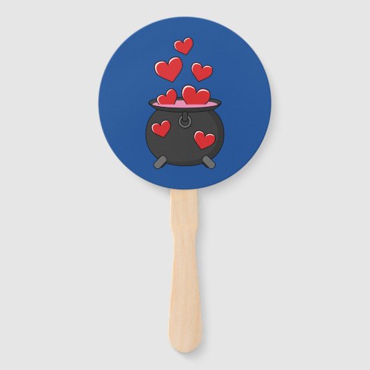 Herz-Liebe-Pop Fächer (Vorderseite)