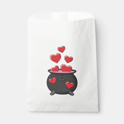 Herz-Liebe-Pop Geschenktütchen (Vorderseite)