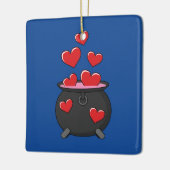 Herz-Liebe-Pop Keramikornament (Links)