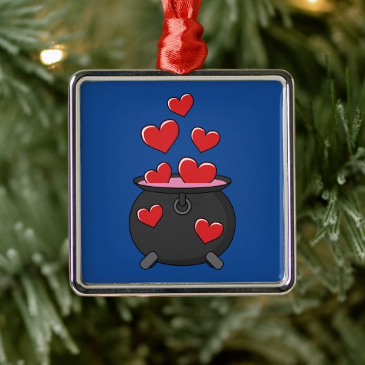 Herz-Liebe-Pop Ornament Aus Metall (Baum)
