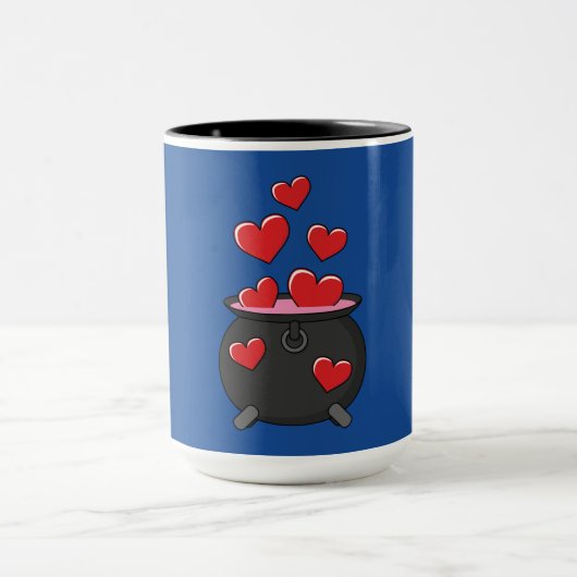Herz-Liebe-Pop Tasse (Zentrum)
