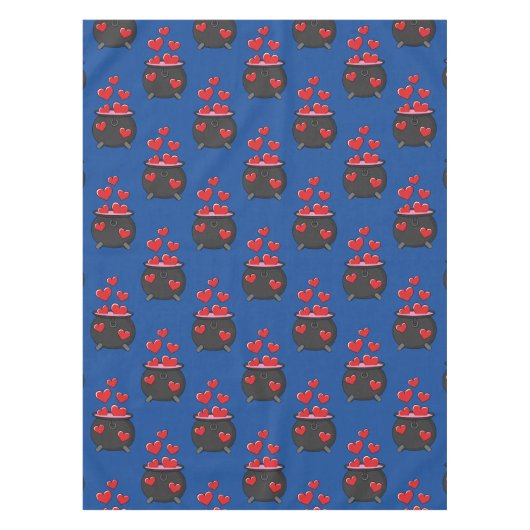 Herz-Liebe-Pop Tischdecke (Vorderseite)