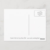Herz - Liebe Postkarte (Rückseite)